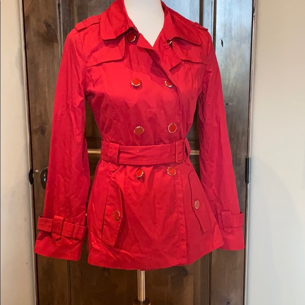 Red Banana Republic Pea Coat!